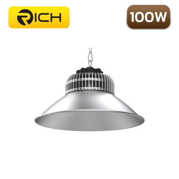 โคมไฟไฮเบย์-RICHLED-LED Highbay-Shark-100W-1 โคมไฟไฮเบย์-RICHLED-LED-Highbay-Shark-100W